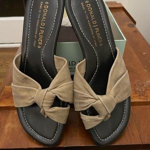 Bronze Donald Pliner Sandals